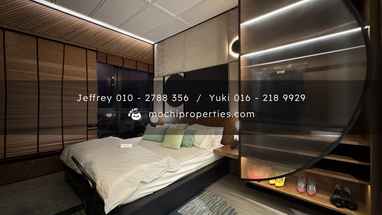 Alaia Titiwangsa, Type B | 2 Bedrooms + 1 Study