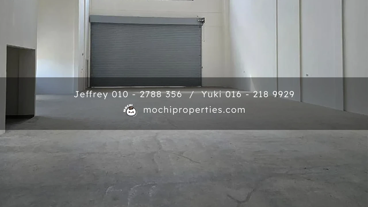 Terrace factory for rent, Klang