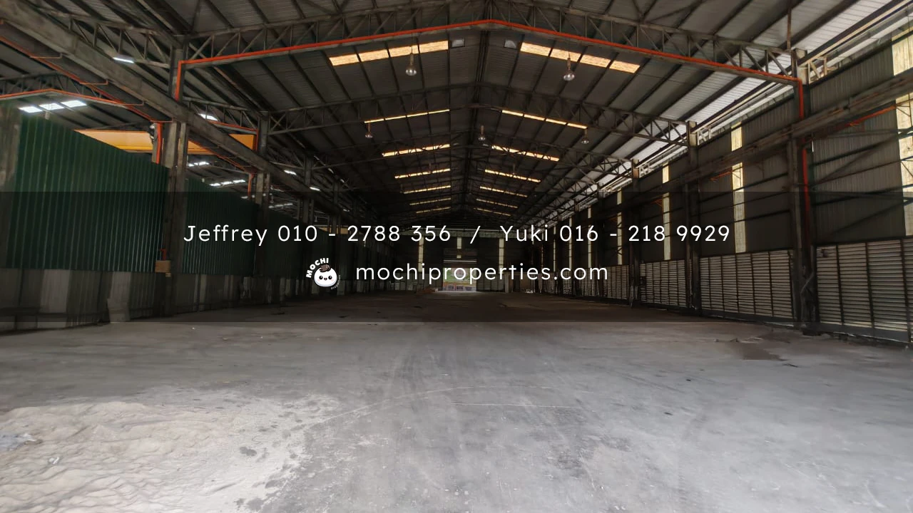 Warehouse for rent, Klang