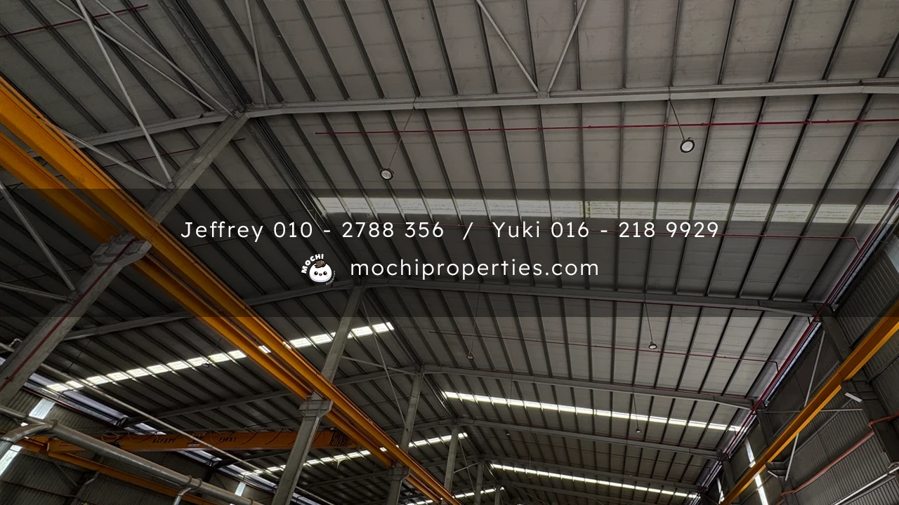 Rawang detached factory for rent