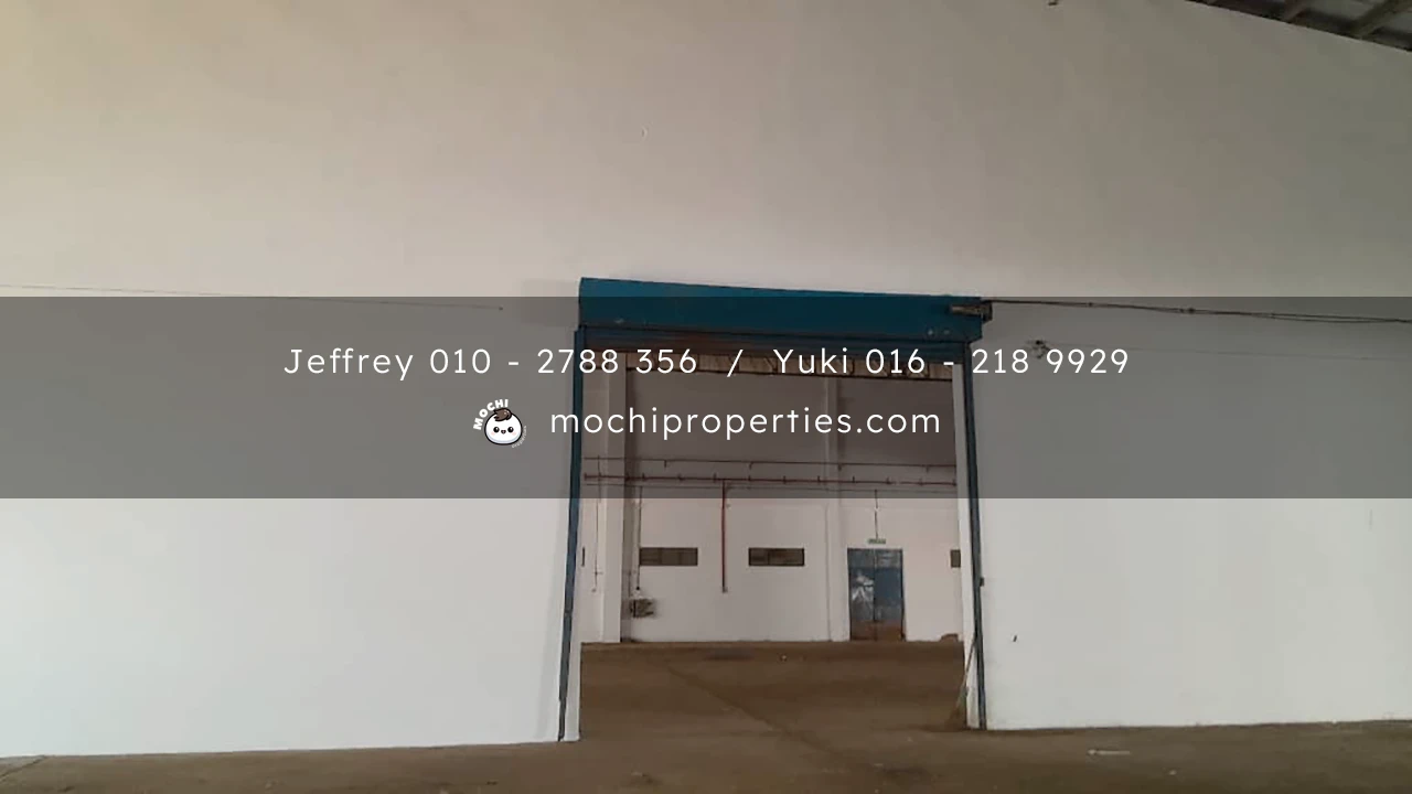 Factory facing main road at Kapar